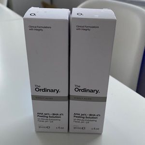 The Ordinary AHA 30% + BHA 2% peeling solution 30ml BNIB bundle (lot of 2 items)